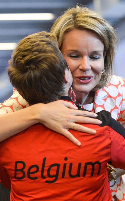 Queen Mathilde has this afternoon officially the Special Olympics European Summer Games opened