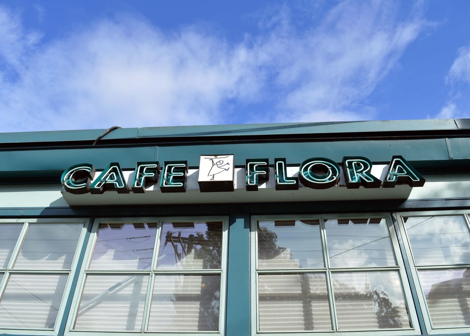 Drinks at Cafe Flora