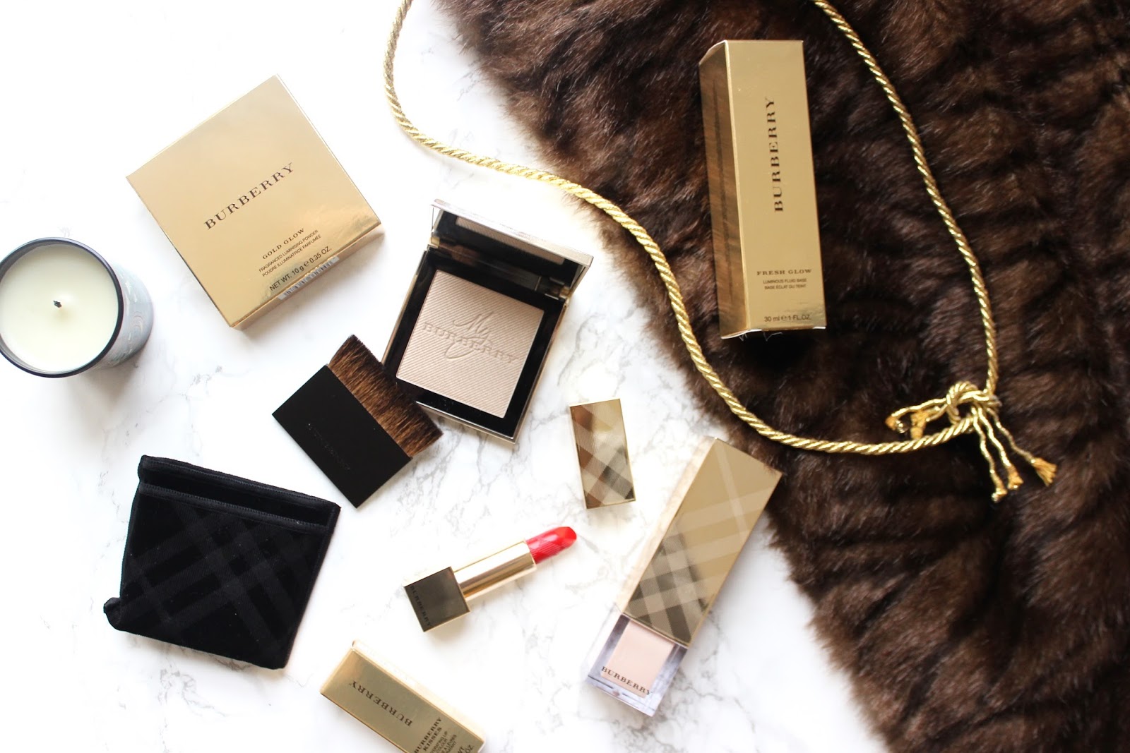 Burberry Festive Gold Collection 
