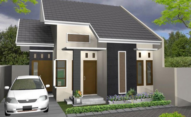 rumah tampak depan type 60 4