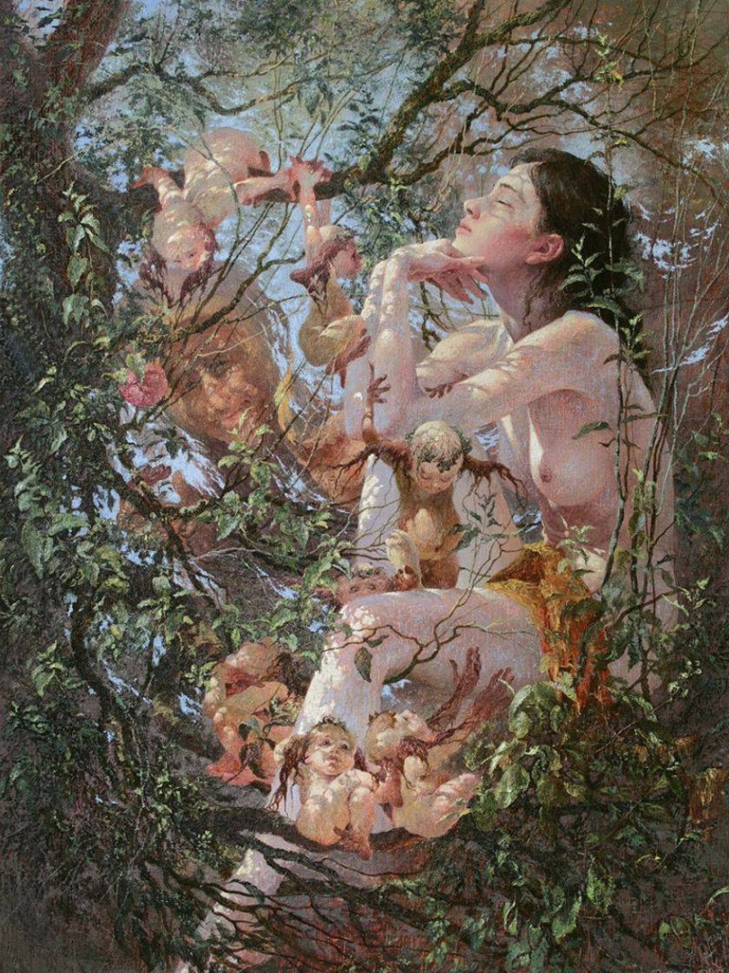 Yuri Klapouh [Юрий Клапоух] ~ Ukrainian Figurative painter