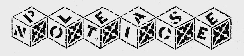 1873 advertisement an advertising graphic from 1873, please notice, cubes blocks