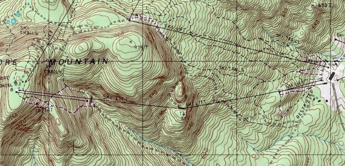 Gore Mountain Trail Map
