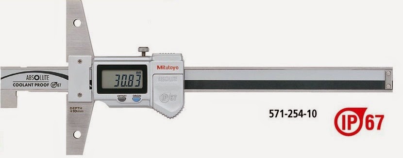 Thước Đo Sâu Đầu Móc Điện Tử Mitutoyo Series 571-254-10 
