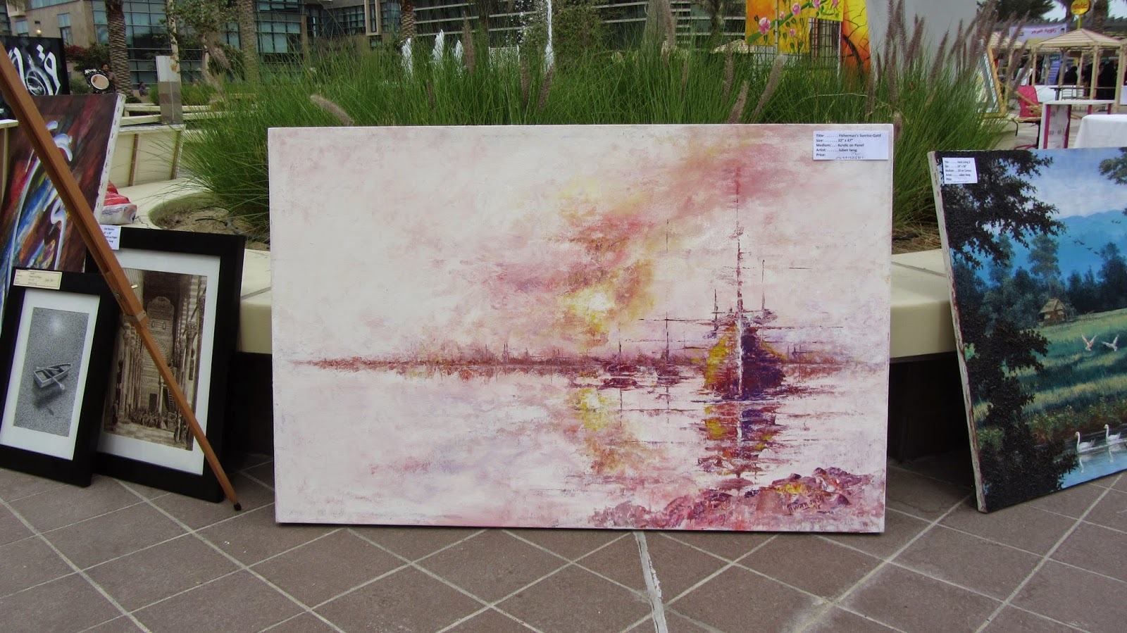 Mathaq: Art and Food Khobar Saudi Fisherman's Sunrise-Qatif blog
