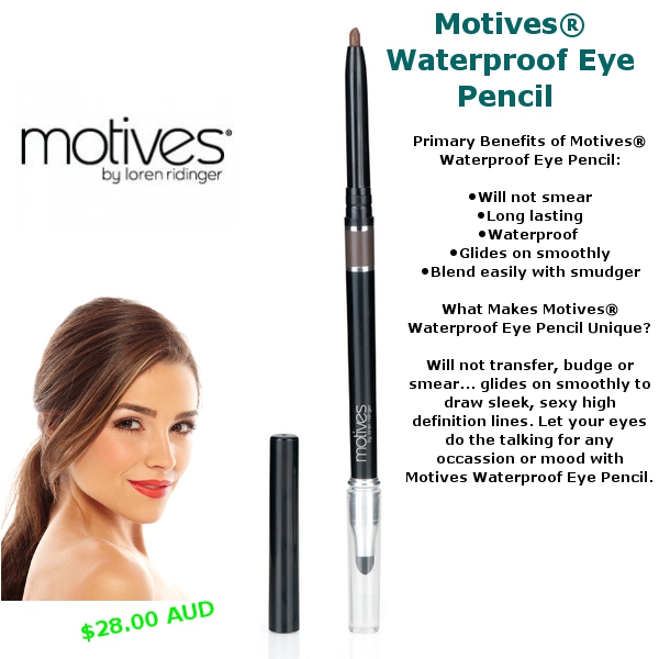 Sarah Jane Motives® Waterproof Eye Pencil