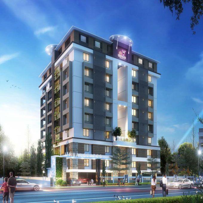 2 BHK / 3 BHK Luxury Apartments for Sale in Trivandrum