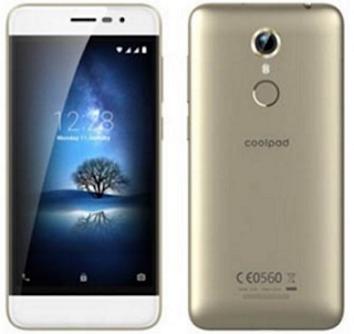 tampilan depan dan belakang HP Coolpad Torino S