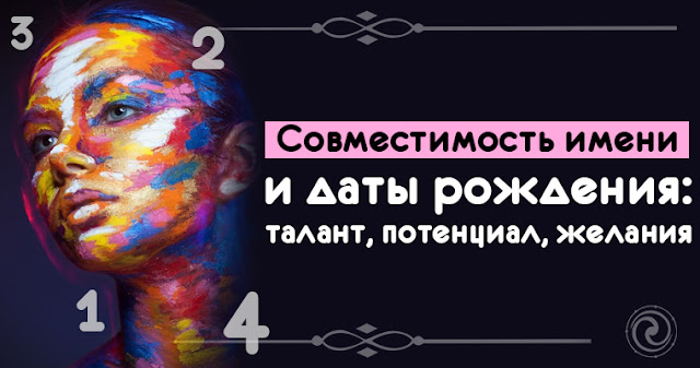 Совместимость имени и даты рождения: талант, потенциал, желания
