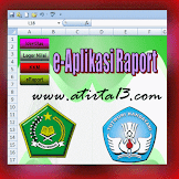 Donwload E-Aplikasi Raport Sederhana Format Excel