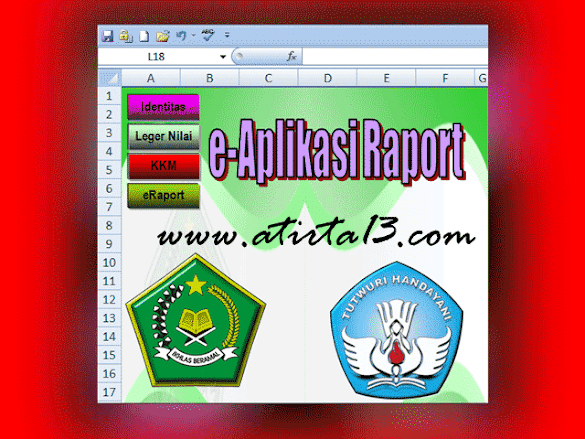 Donwload E-Aplikasi Raport Sederhana Format Excel