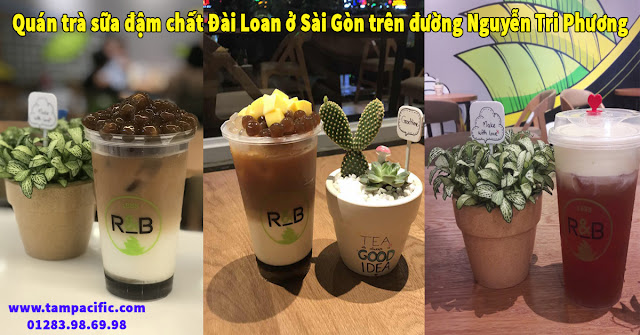Quán trà sữa đậm chất Đài Loan ở Sài Gòn trên đường Nguyễn Tri Phương Quán trà sữa đậm chất Đài Loan ở Sài Gòn trên đường Nguyễn Tri Phương