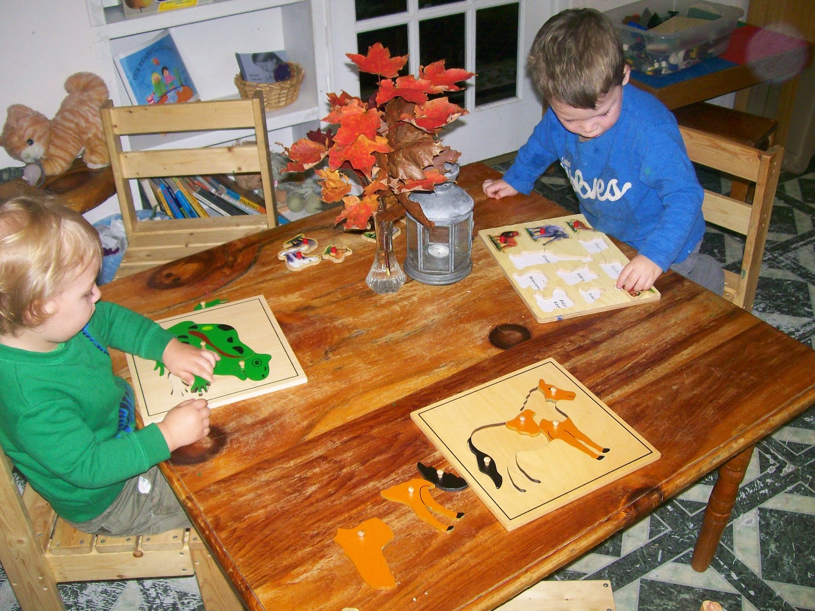 Tree House Preschool Daycare: They discovered the science puzzles
