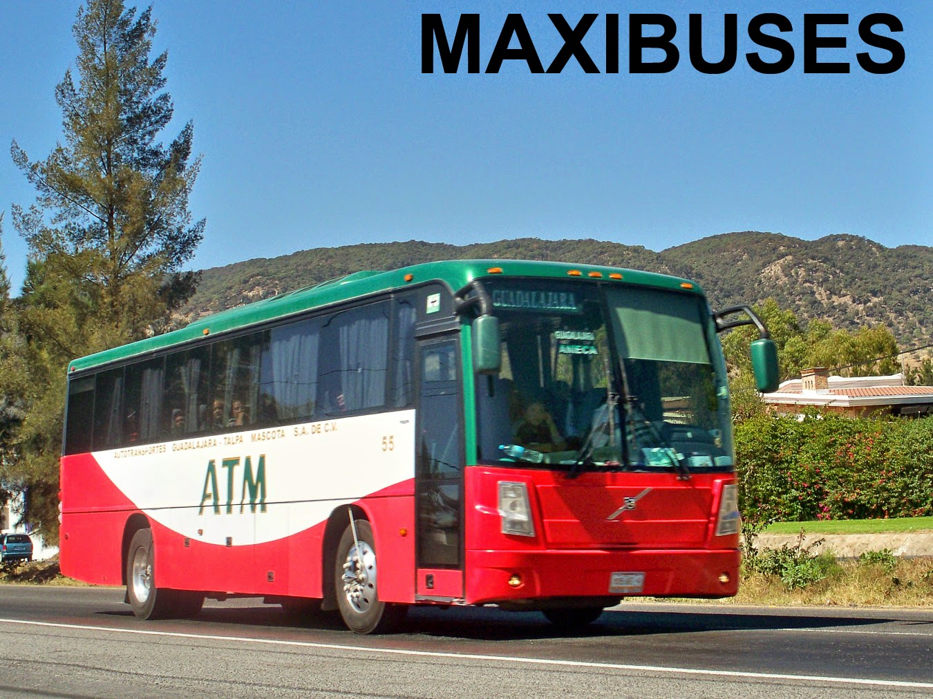 MAXIBUSES AUTOTRANSPORTES GUADALAJARA TALPA MASCOTA ATM MAXIBUSES AUTOTRANSPORTES GUADALAJARA TALPA MASCOTA ATM