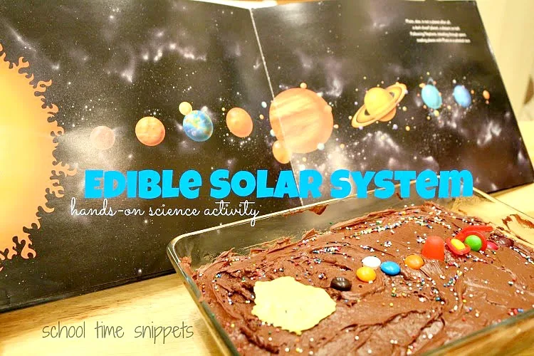 Solar System Projects Made From Cake