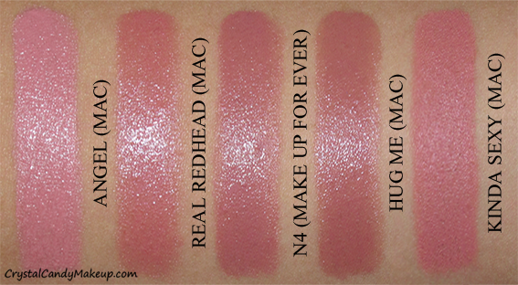 Mac Is Beauty Collection Swatches Comparisons Crystalcandy Makeup Blog Review Swatches