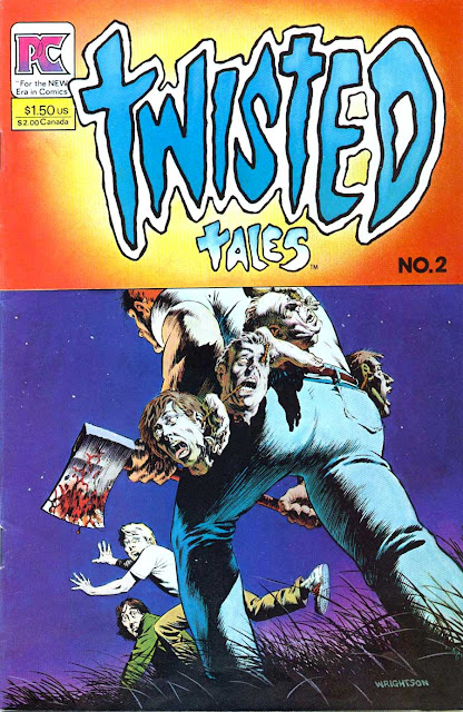 Twisted Tales v1 #2 - Bernie Wrightson 1980s horror comic book cover art Twisted Tales v1 #2 - Bernie Wrightson 1980s horror comic book cover art