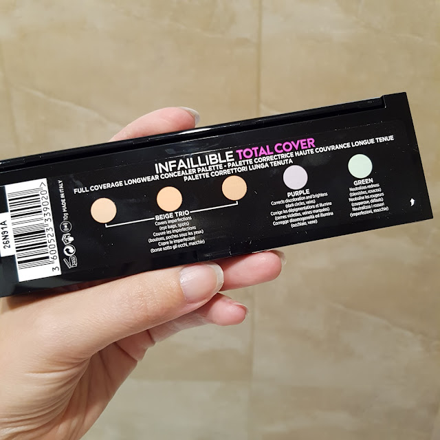 L'Oreal Infallible Concealer Palette | Almost Posh