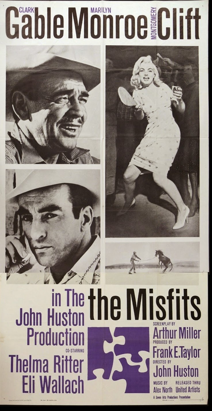 ImagineMDD: The Misfits Final film of Clark Gable, Marilyn Monroe 1961