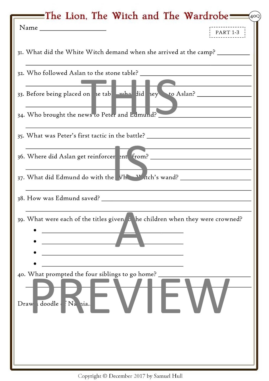 Free printable map of narnia picture