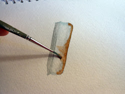 rust blood tutorial halloween paint watercolors mold outward letting pool water