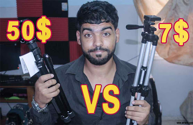 ايش الفرق بين ترايبود ب7$ و 50$ - Selens Tripod