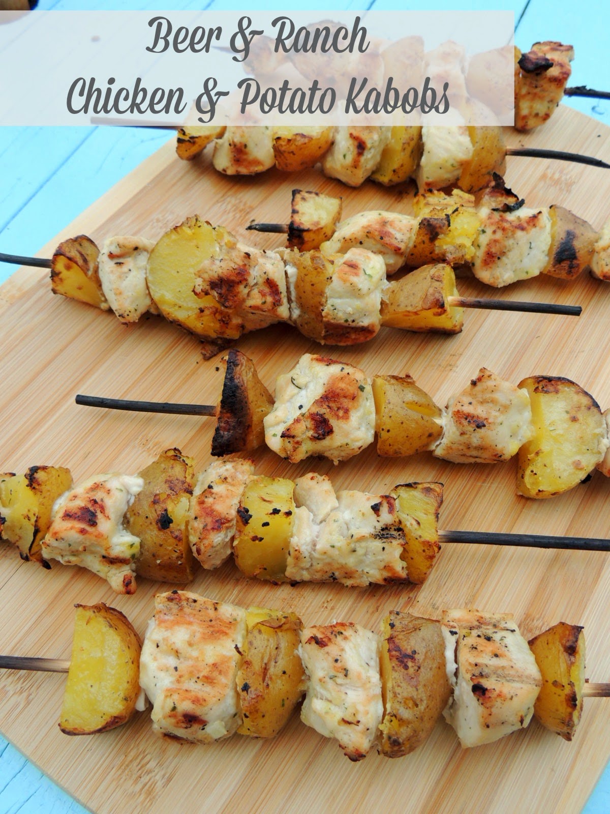 Skewered Grilled Potatoes