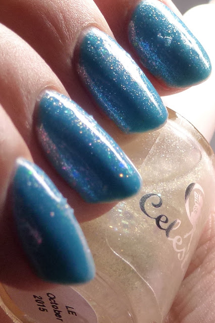 Celestial Cosmetics LE October 2015 over Weave a Spell
