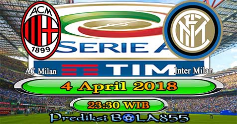 Prediksi Bola855 AC Milan vs Inter Milan 4 April 2018 Prediksi Bola855 AC Milan vs Inter Milan 4 April 2018