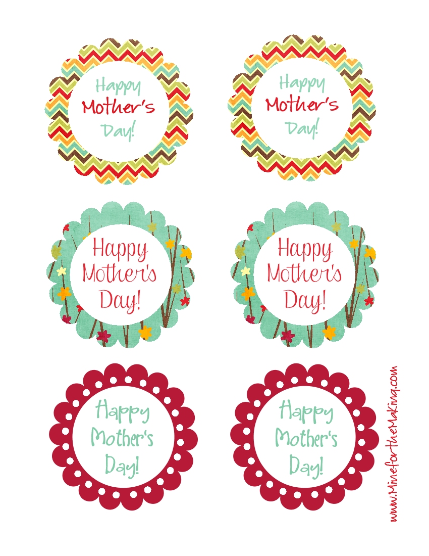 Free Printable Mothers Day Tags