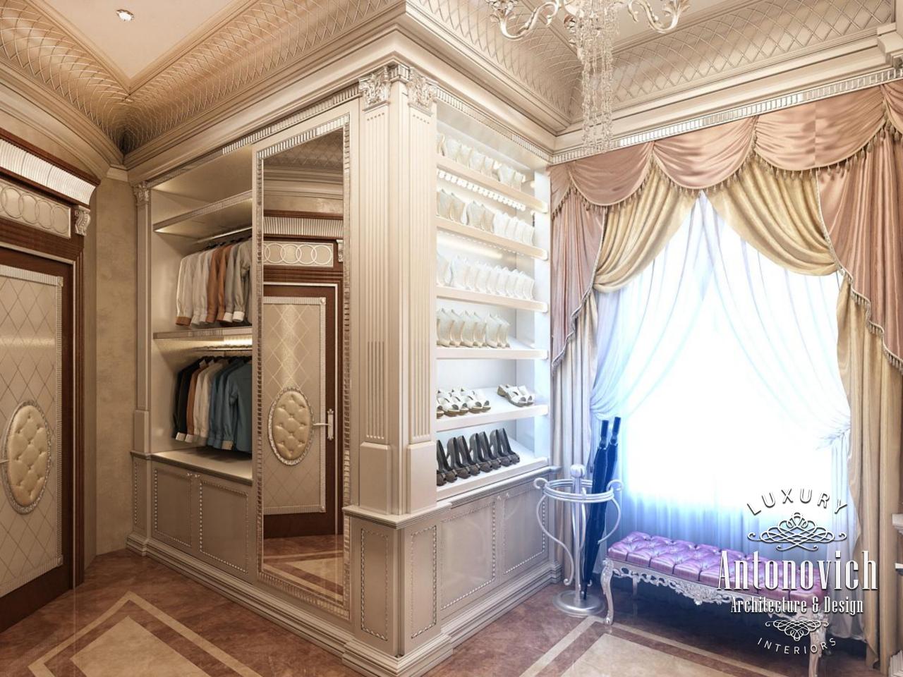 LUXURY ANTONOVICH DESIGN UAE Custom Dressing Room Dubai