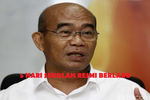 Hasil gambar untuk menteri muhadjir program 8 jam disekolah