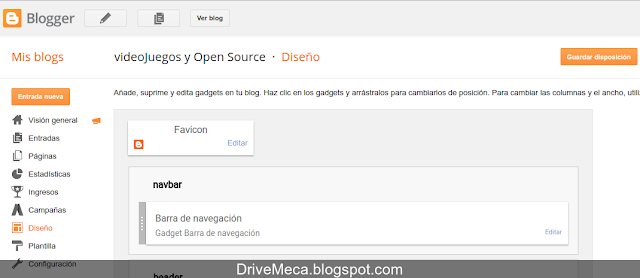 DriveMeca eliminando fecha y hora de artículos de Blogger paso a paso DriveMeca eliminando fecha y hora de artículos de Blogger paso a paso