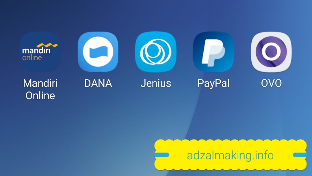 Aplikasi Uang Elektronik Tanpa Kartu