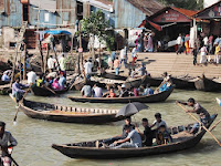 River boats - Sadarghat River Port, Dhaka