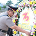 Kapolda Kalsel Pimpin Upacara Ziarah dan Tabur Bunga Dalam Rangka HUT Bhayangkara Ke-72