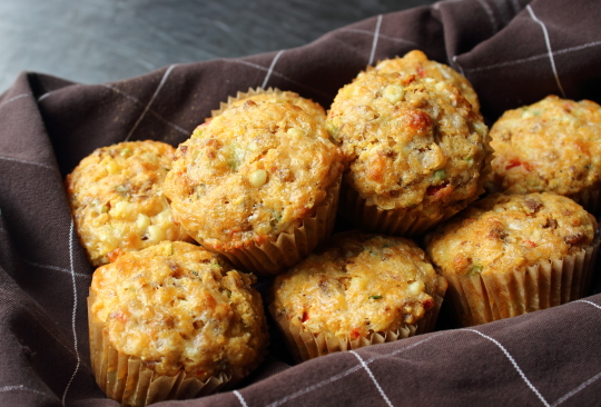 Food Wishes Video Recipes: Fresh Corn & Sausage Muffins – Twelve Inches ...