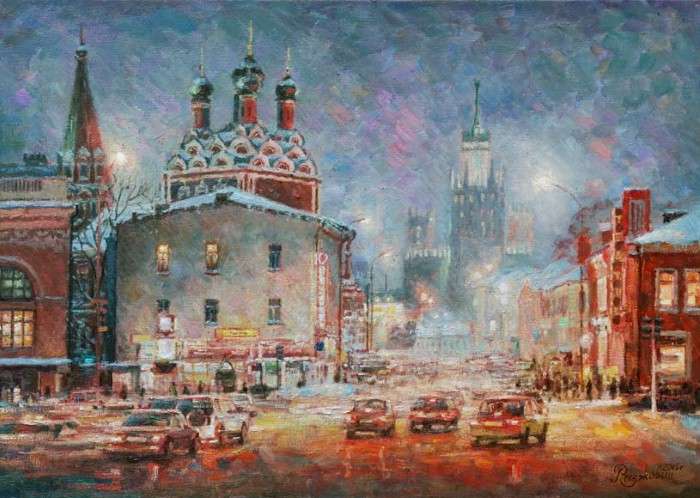 Пейзажи Москвы. Игорь Разживин Пейзажи Москвы. Игорь Разживин