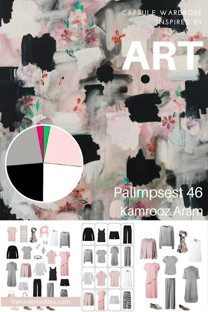How to Build a Warm Weather Travel Four by Four Wardrobe by Starting with Art: Palimpsest 46 by Kamrooz Aram How to Build a Warm Weather Travel Four by Four Wardrobe by Starting with Art: Palimpsest 46 by Kamrooz Aram