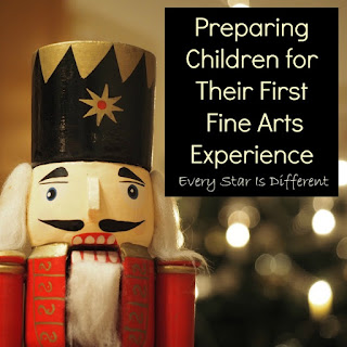 Preparing children for their first fine arts experience
