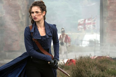 Lily James stars in Pride and Prejudice and Zombies