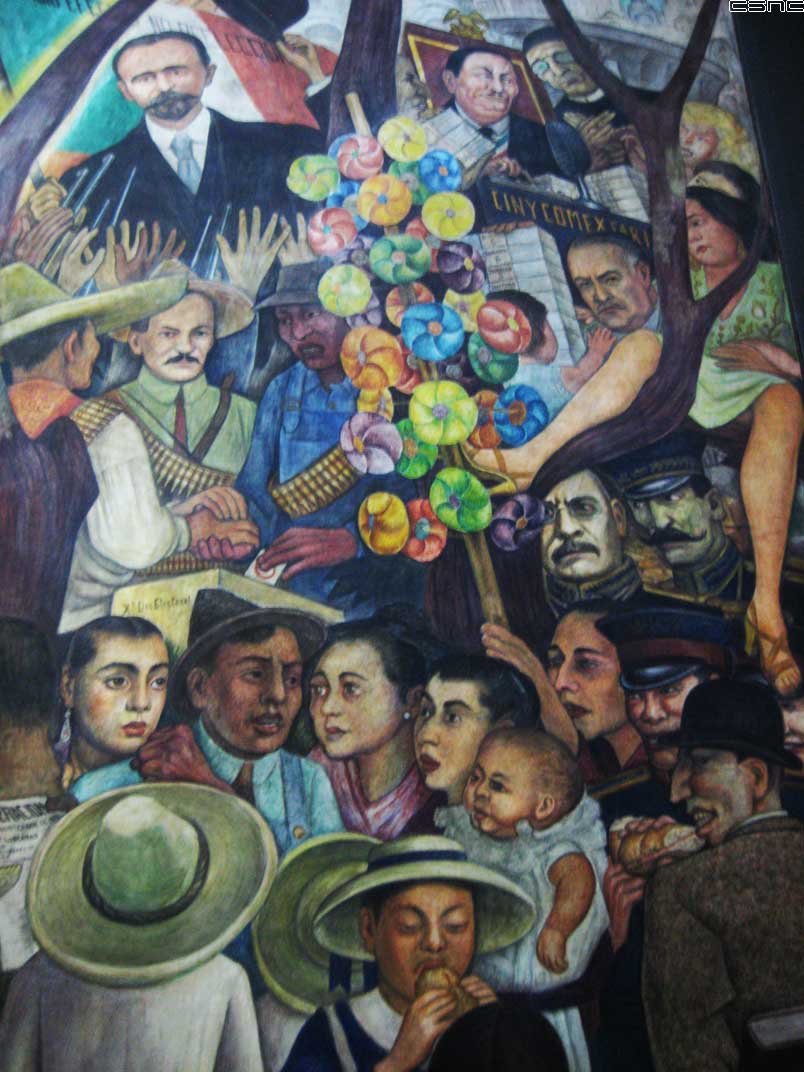 DisqueDF: "Museo Mural Diego Rivera" ("Sueño de una tarde dominical en ...