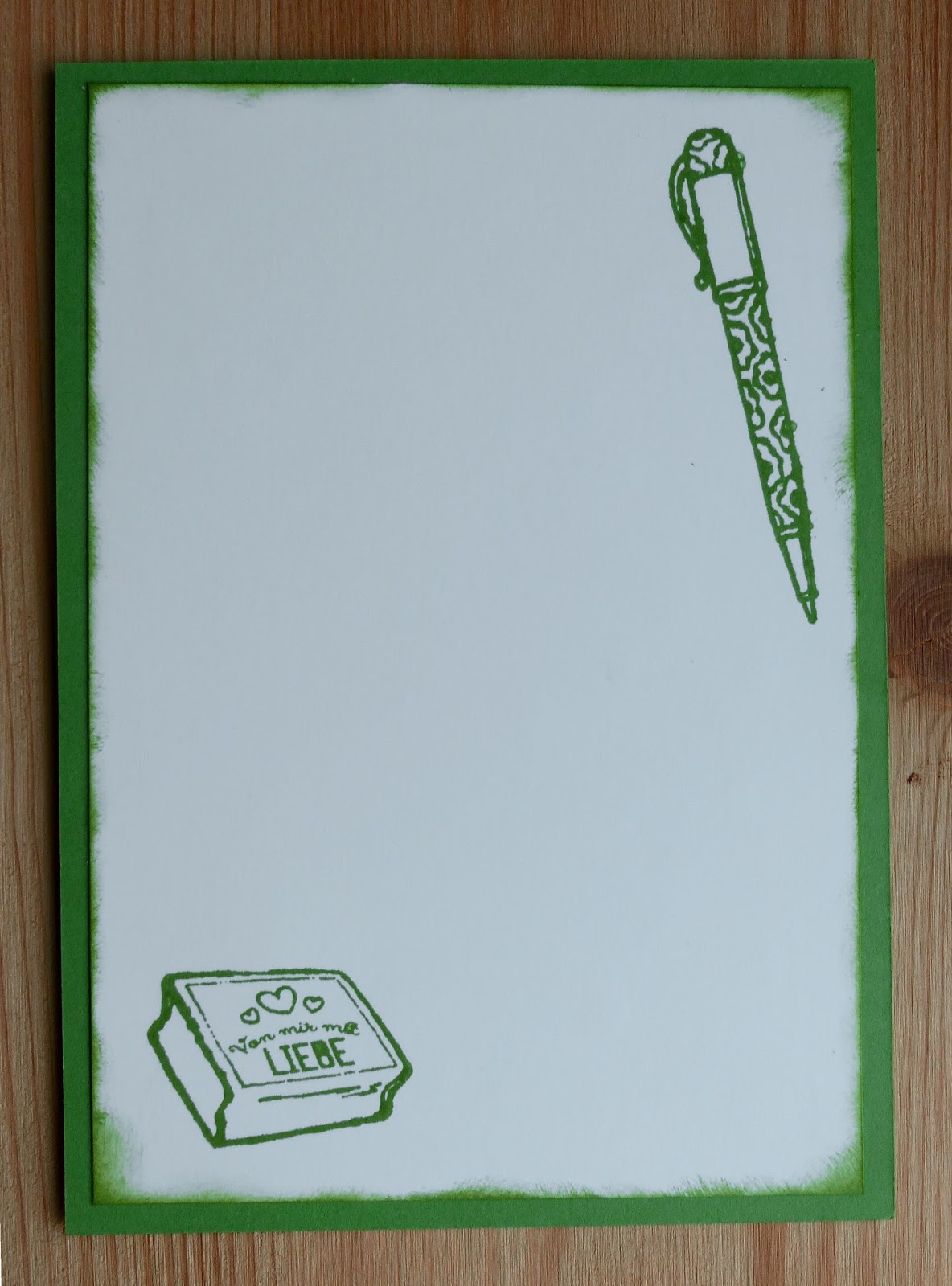 Kreativ mit Juliana: Karte "Kreieren? Jederzeit!" Kreativ mit Juliana: Karte "Kreieren? Jederzeit!"