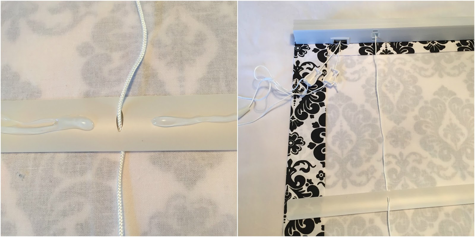 BEAUTY101BYLISA DIY No Sew LINED ROMAN SHADES Using Mini Blinds