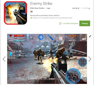 enemy strike game android