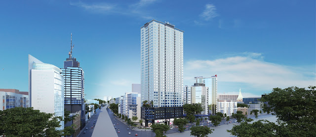 Phối cảnh tổng thể dự án chung cư FLC Star Tower Phối cảnh tổng thể dự án chung cư FLC Star Tower