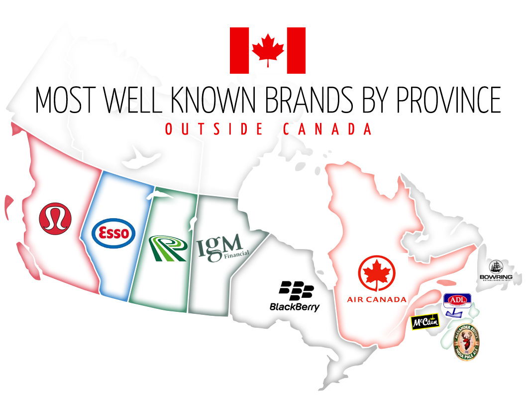 Razor Blog Most Popular Canadian brands by Province