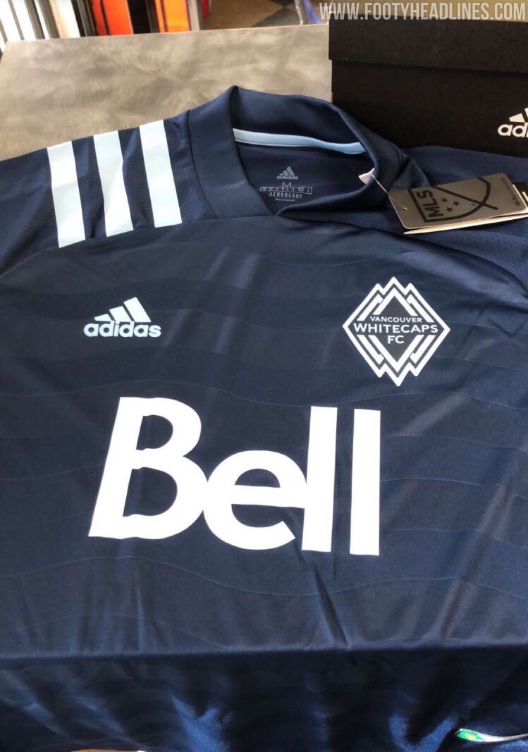 New Vancouver Whitecaps FC Wave Jersey
