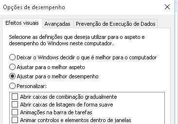desativar animações do windows desativar animações do windows