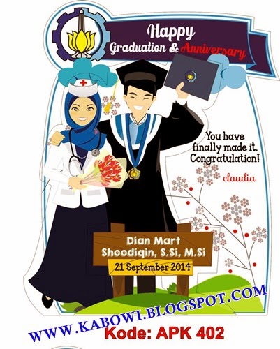 KABOWI PRODUSEN BONEKA WISUDA PLAKAT Souvenir Graduation KABOWI PRODUSEN BONEKA WISUDA PLAKAT Souvenir Graduation